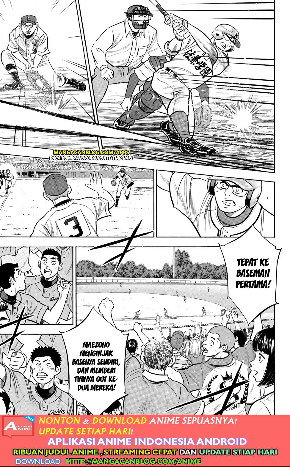 Diamond no Ace Act 2 Chapter 193 Gambar 15