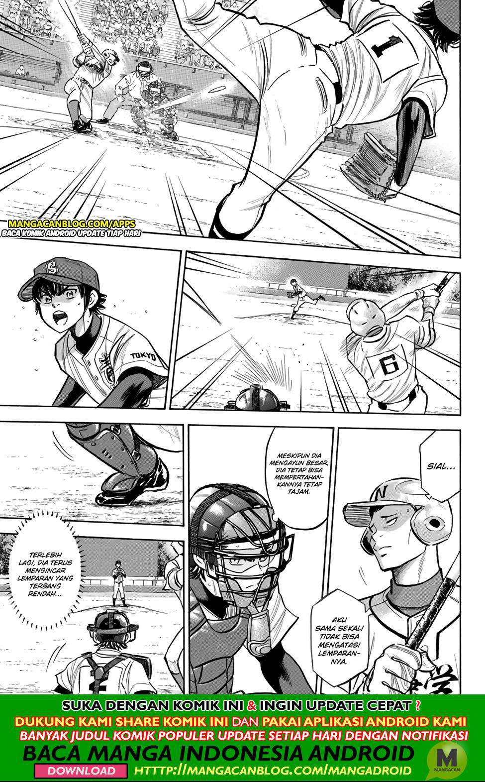 Diamond no Ace Act 2 Chapter 193 Gambar 3