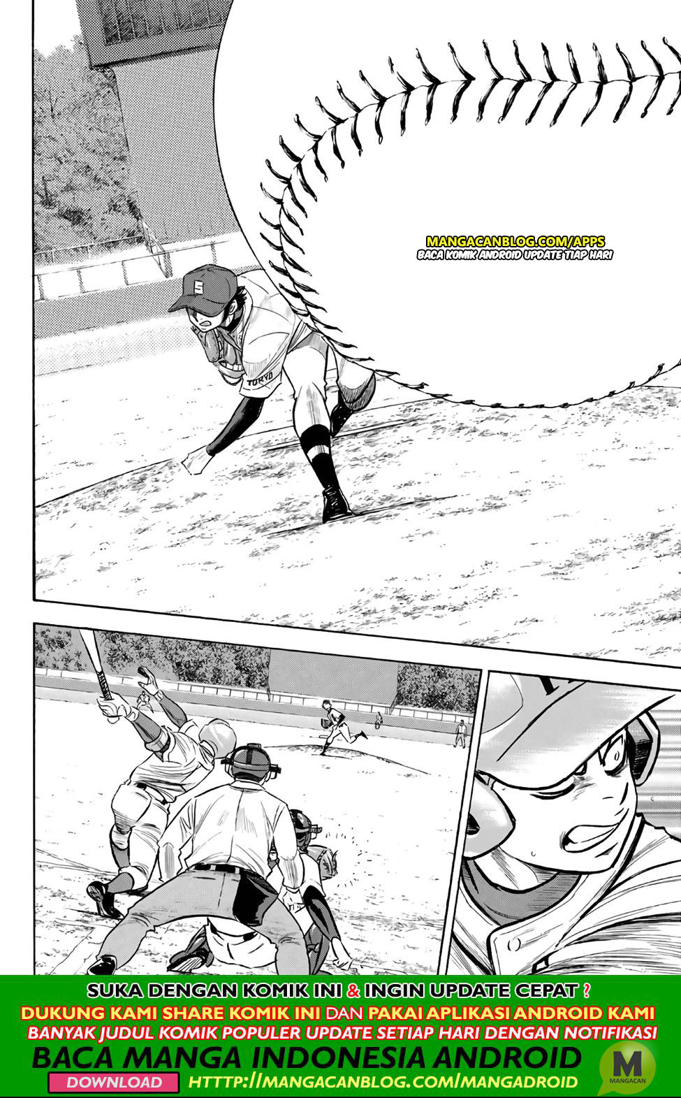 Diamond no Ace Act 2 Chapter 190 Gambar 14