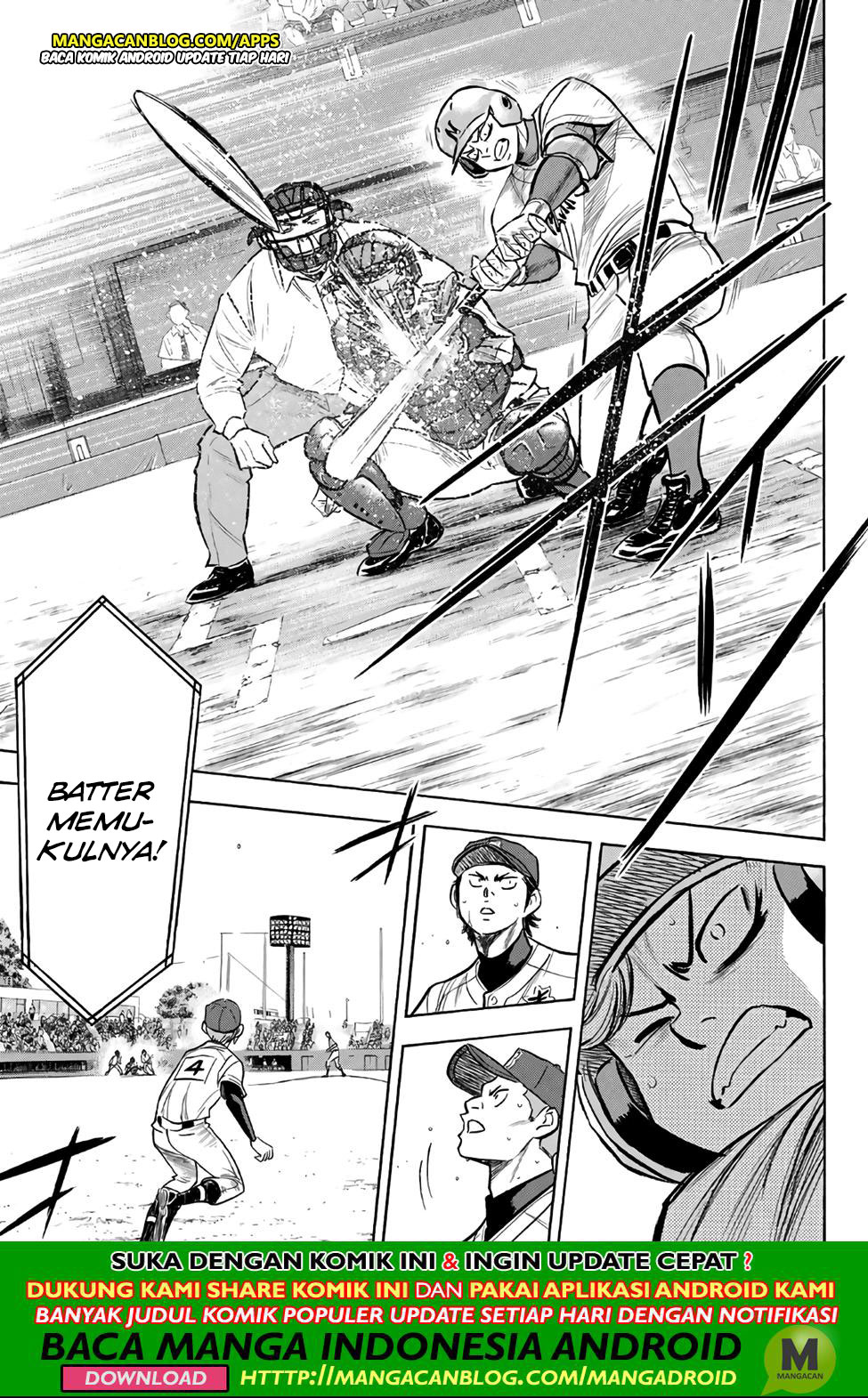 Diamond no Ace Act 2 Chapter 190 Gambar 17