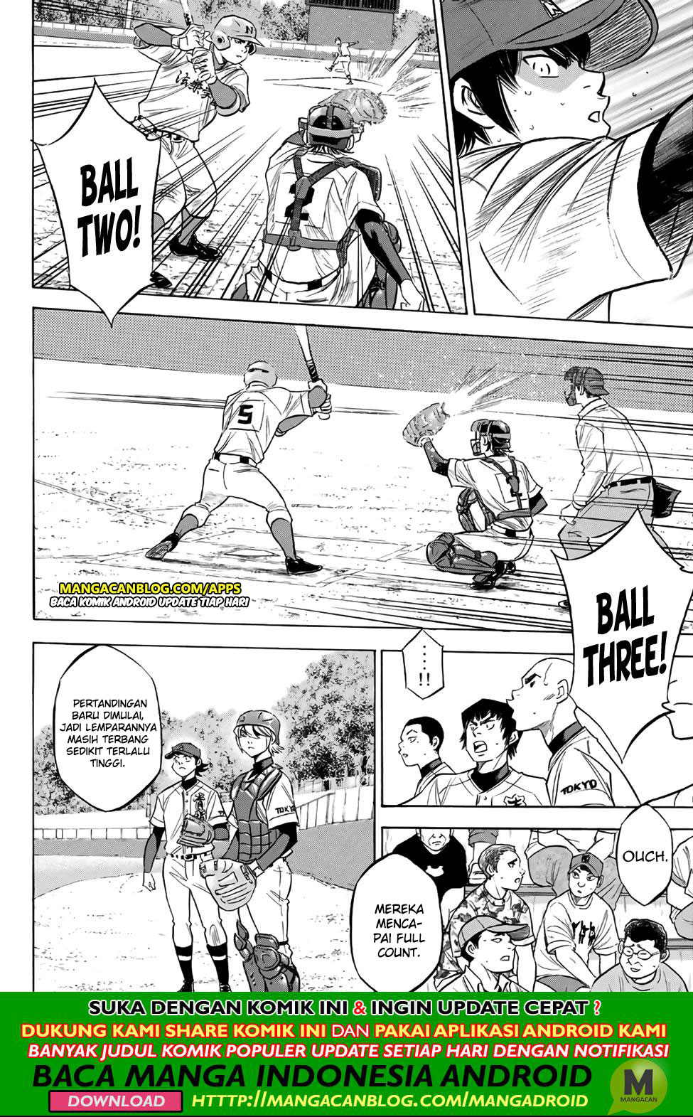 Baca Manga Diamond no Ace Act 2 Chapter 190 Gambar 2