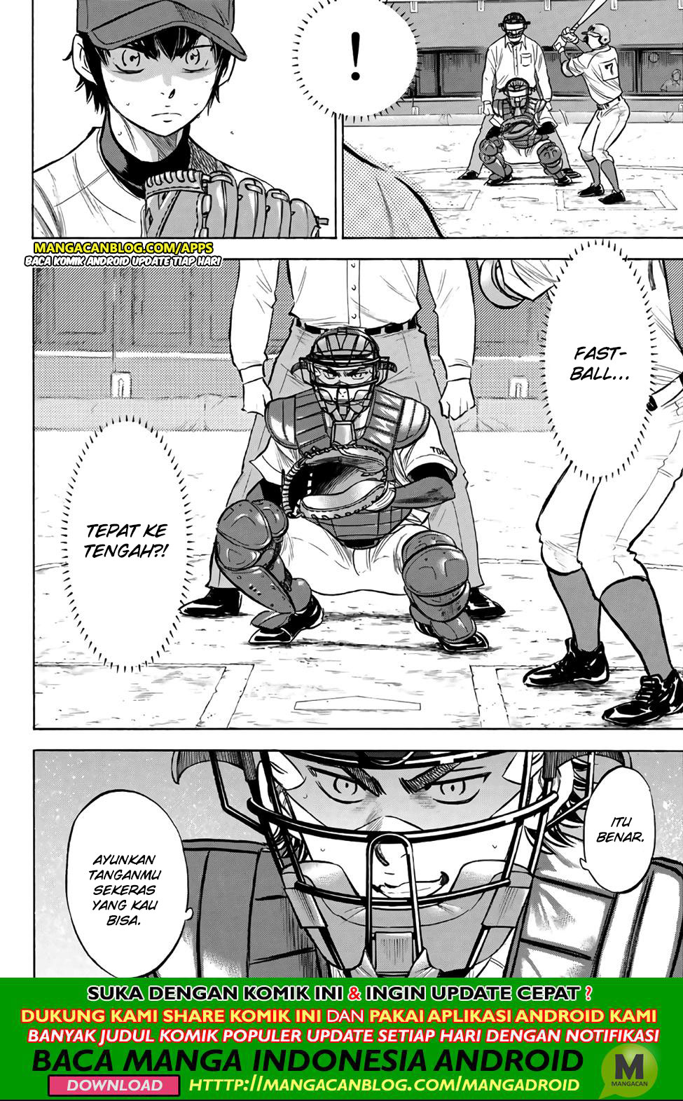 Diamond no Ace Act 2 Chapter 190 Gambar 4