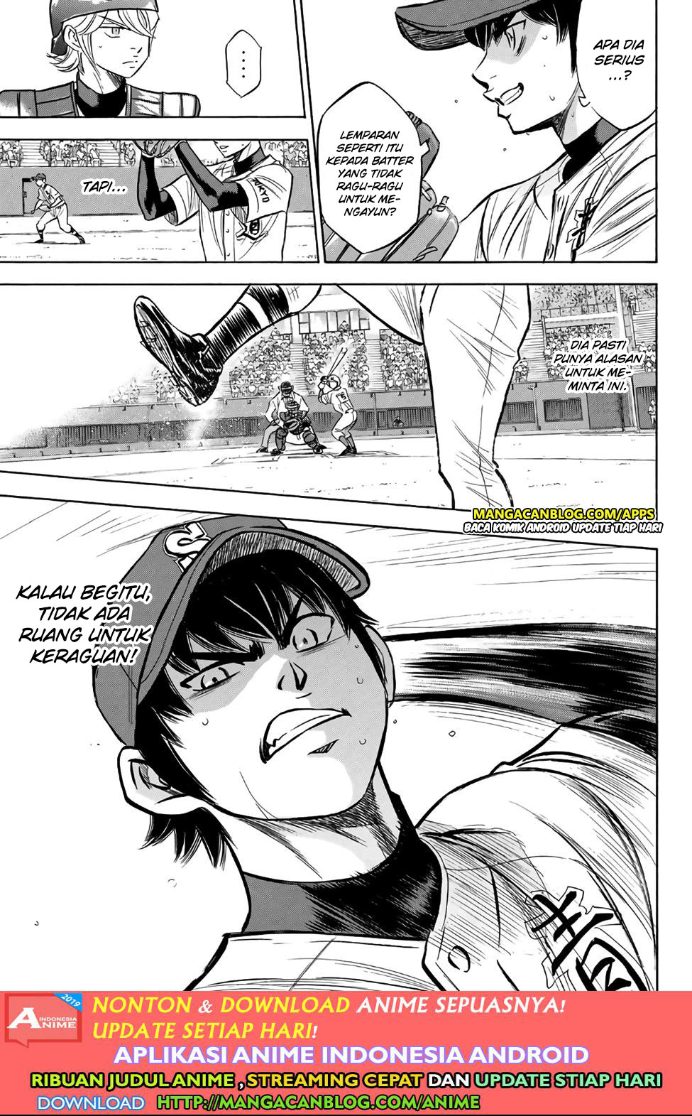 Diamond no Ace Act 2 Chapter 190 Gambar 5