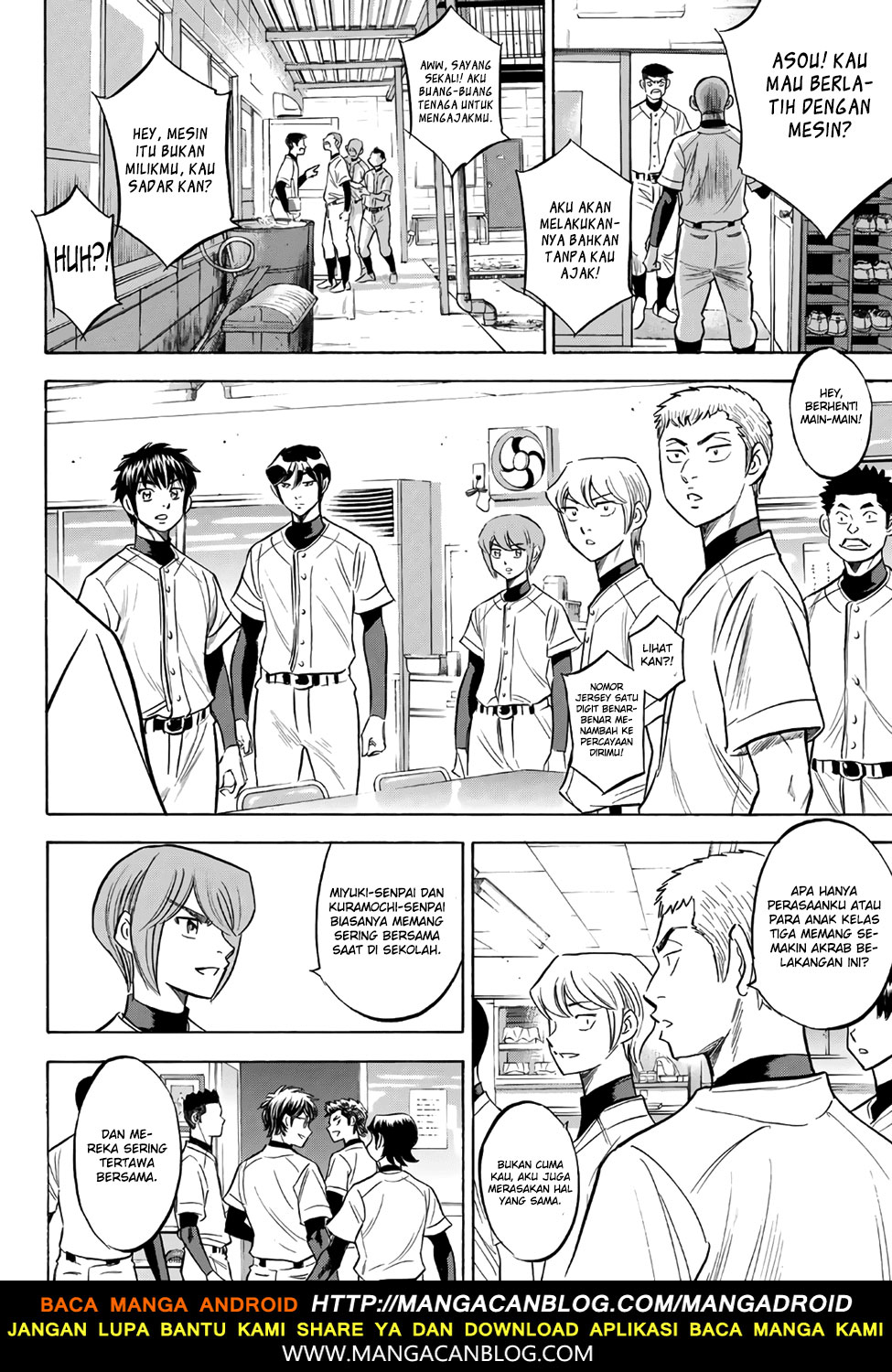 Diamond no Ace Act 2 Chapter 143 Gambar 14