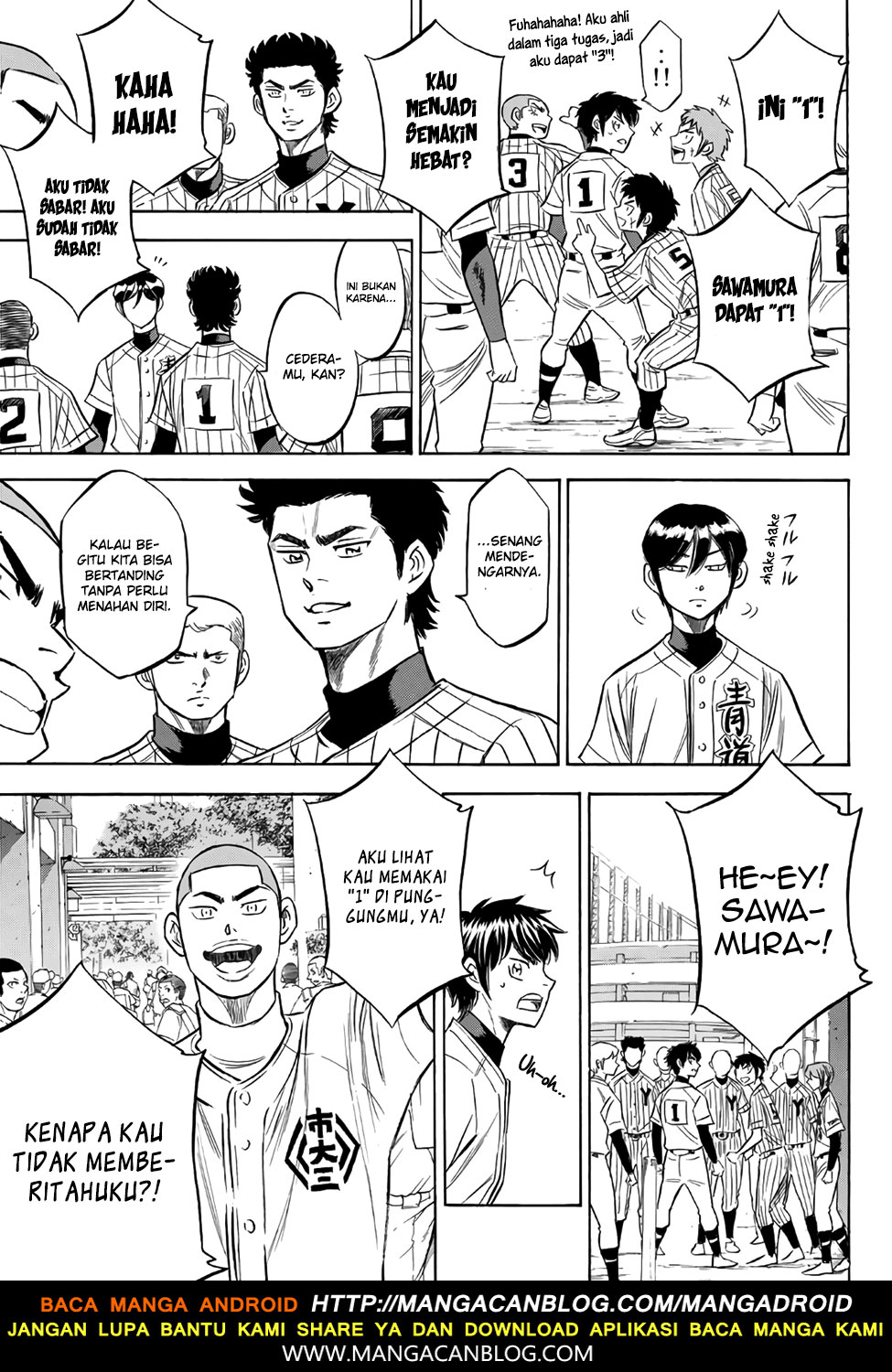 Diamond no Ace Act 2 Chapter 143 Gambar 3