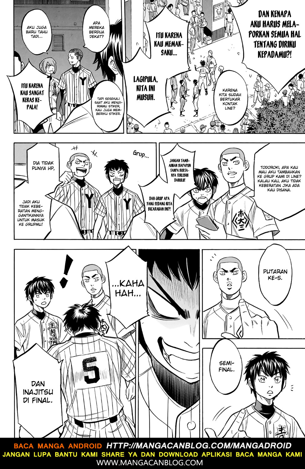 Diamond no Ace Act 2 Chapter 143 Gambar 4
