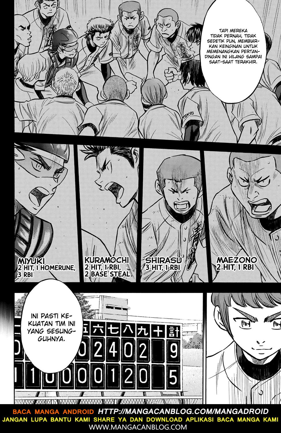 Diamond no Ace Act 2 Chapter 139 Gambar 14
