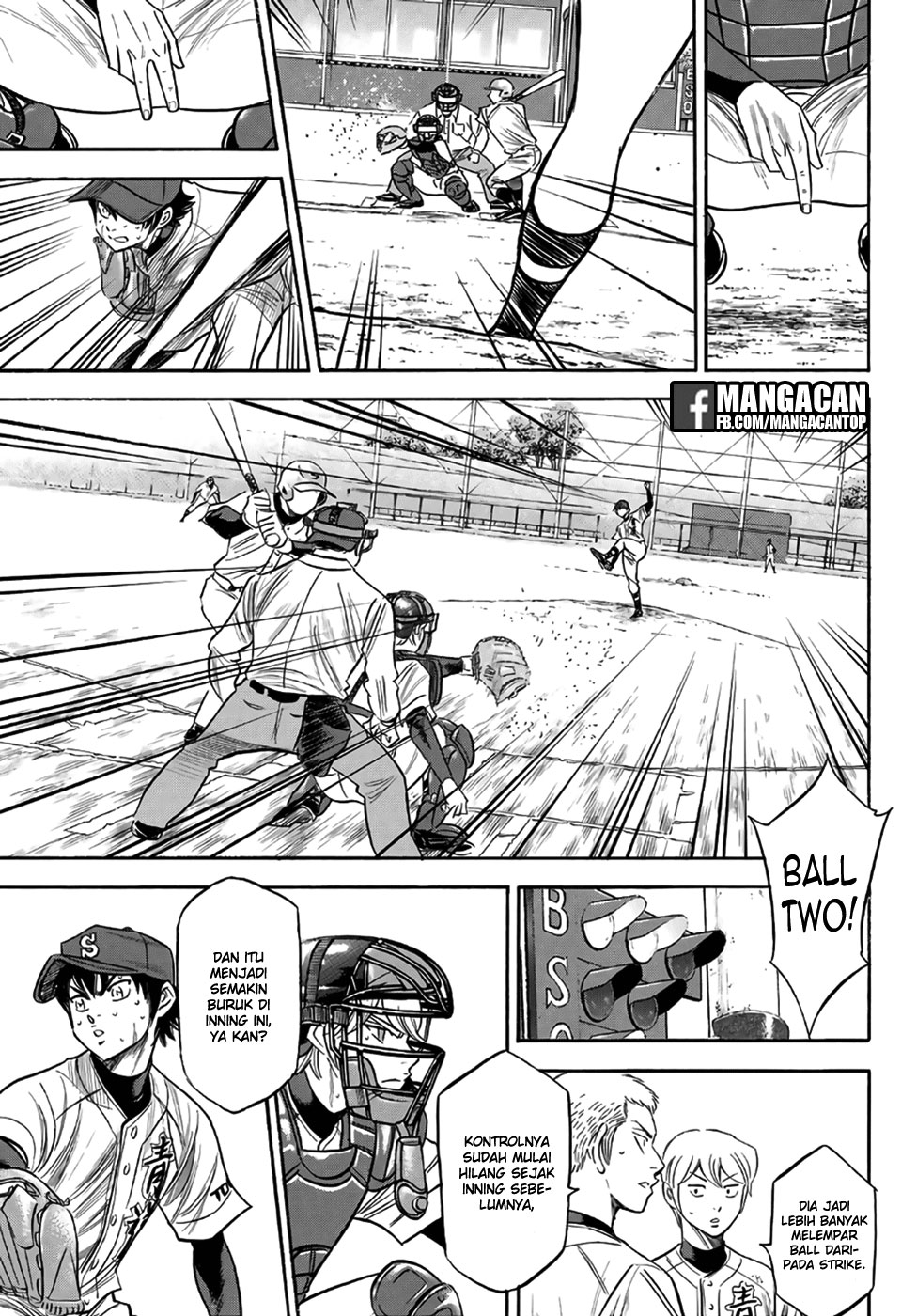 Diamond no Ace Act 2 Chapter 127 Gambar 5