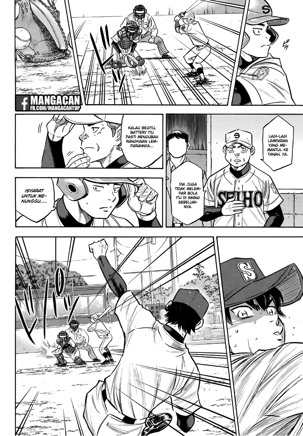 Diamond no Ace Act 2 Chapter 127 Gambar 6