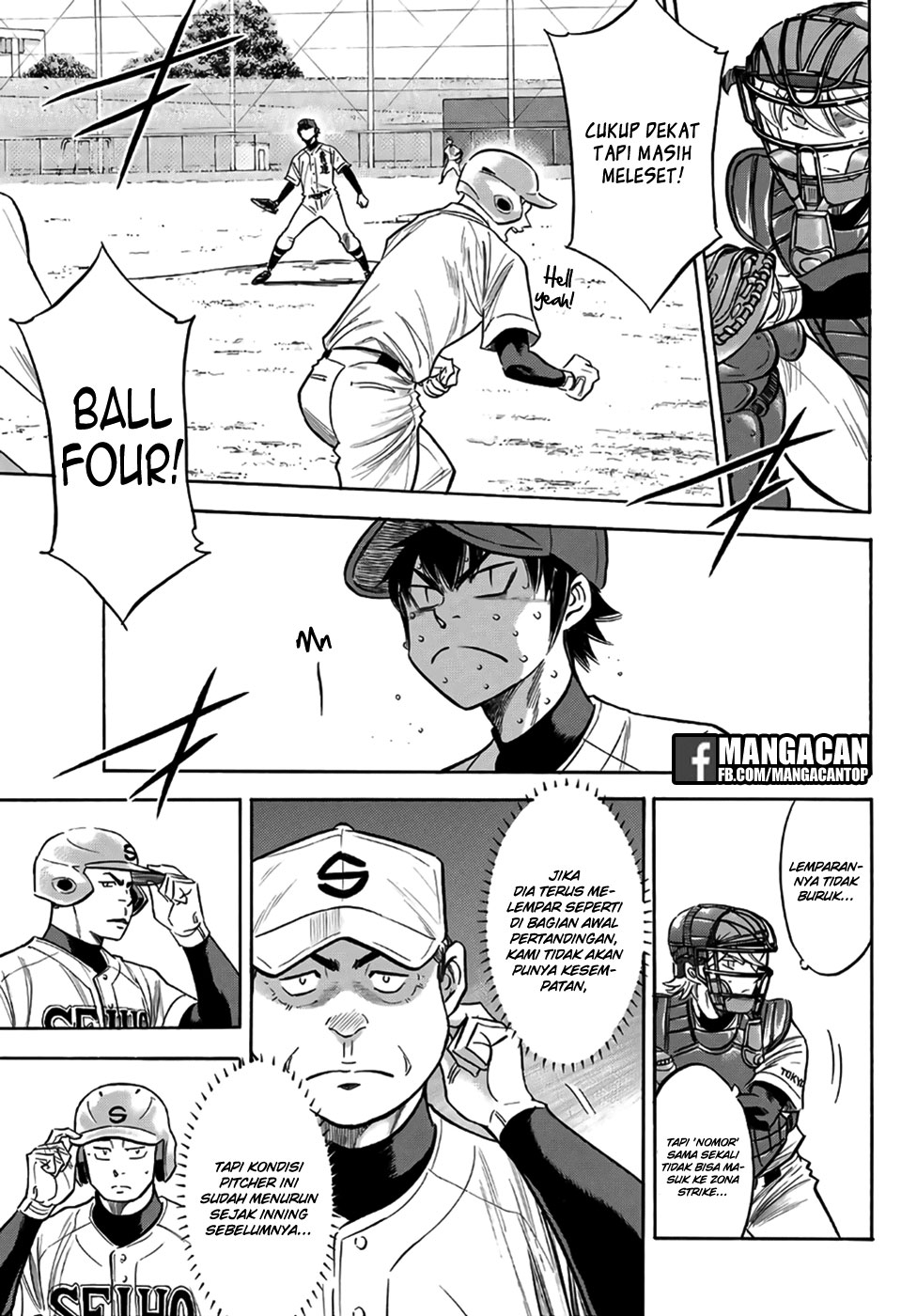 Diamond no Ace Act 2 Chapter 127 Gambar 7