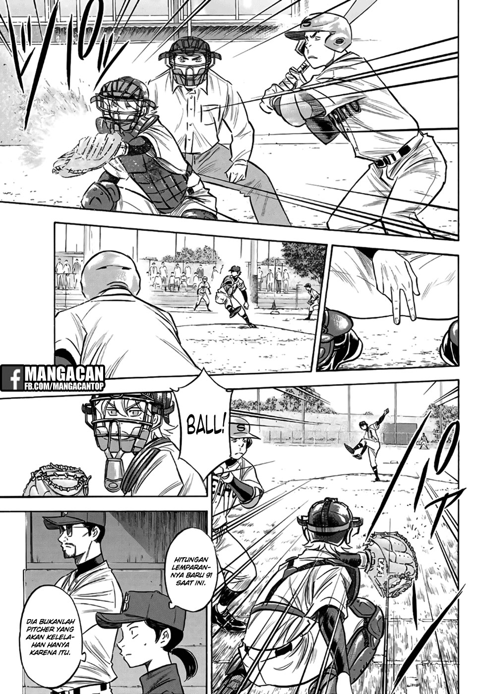 Diamond no Ace Act 2 Chapter 127 Gambar 9