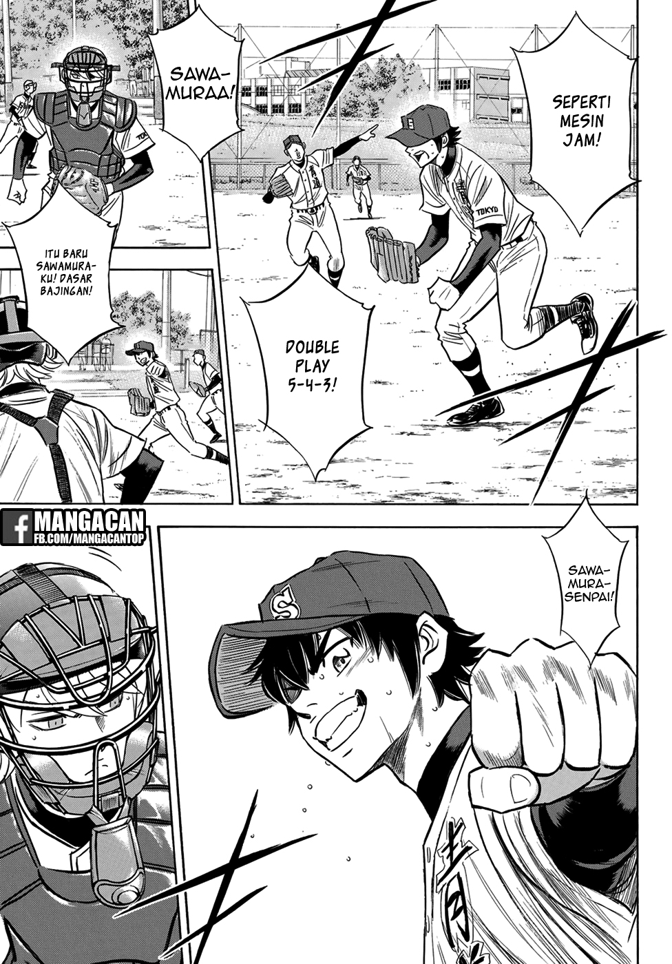 Diamond no Ace Act 2 Chapter 123 Gambar 19
