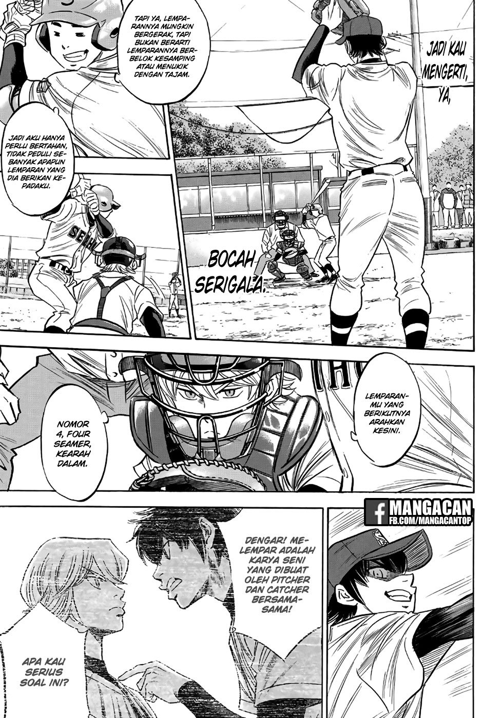 Diamond no Ace Act 2 Chapter 121 Gambar 18