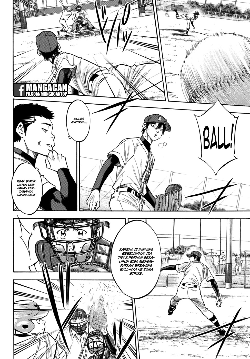 Diamond no Ace Act 2 Chapter 117 Gambar 8