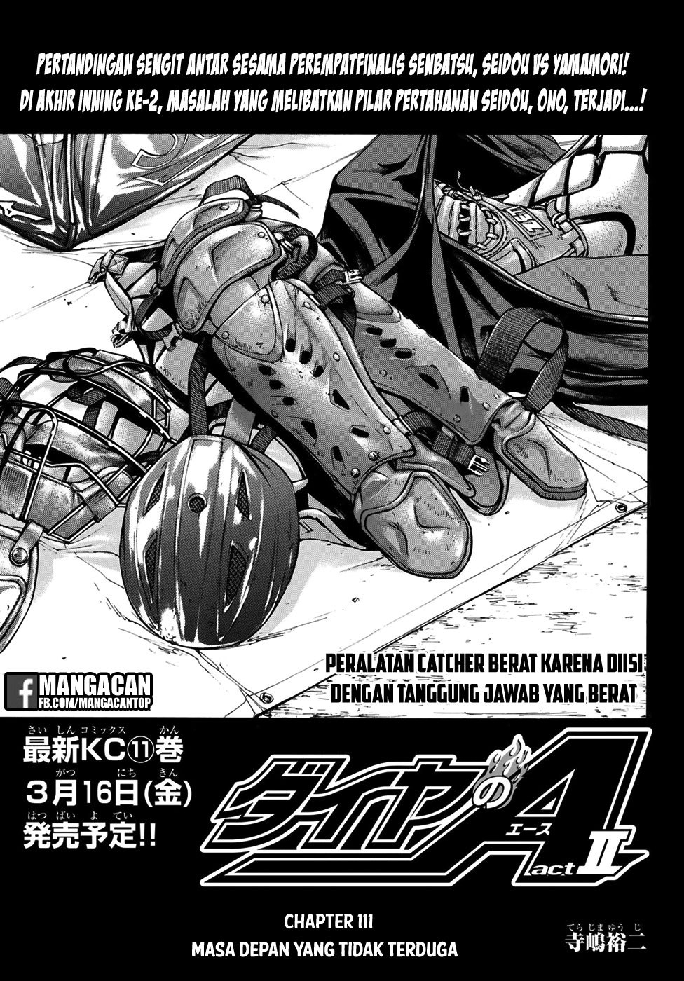 Baca Komik Diamond no Ace Act 2 Chapter 111 Gambar 1