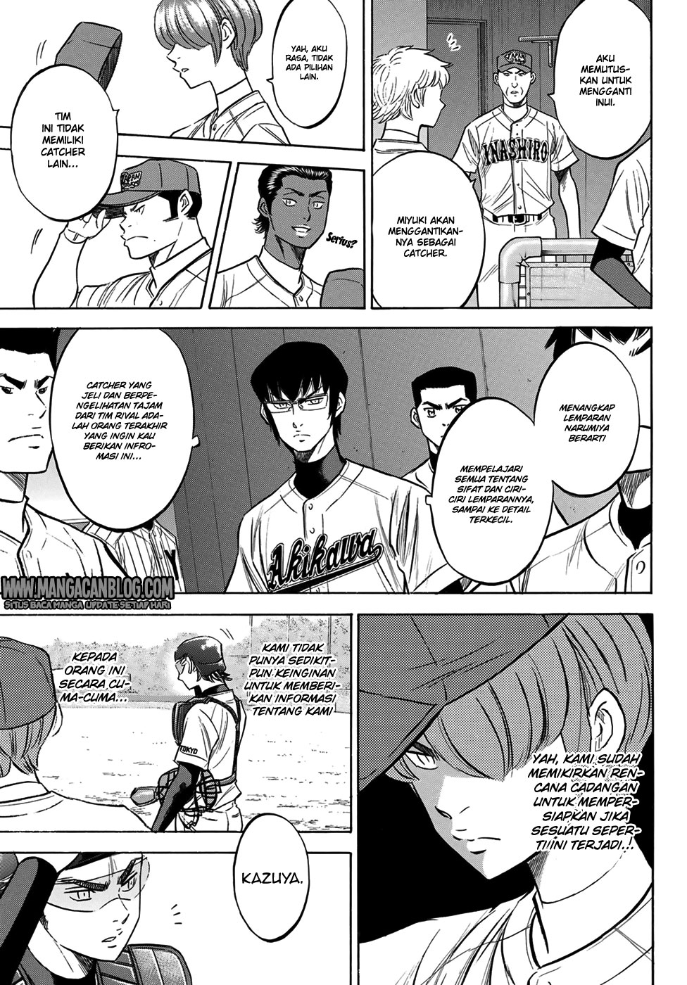 Diamond no Ace Act 2 Chapter 108 Gambar 7