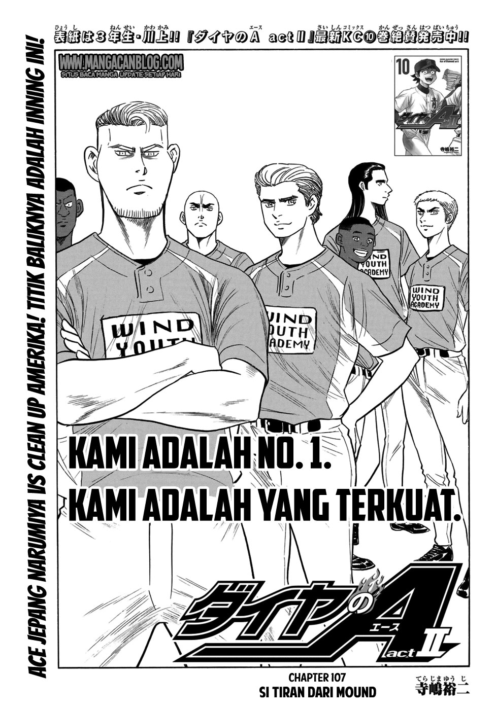 Baca Manga Diamond no Ace Act 2 Chapter 107 Gambar 2