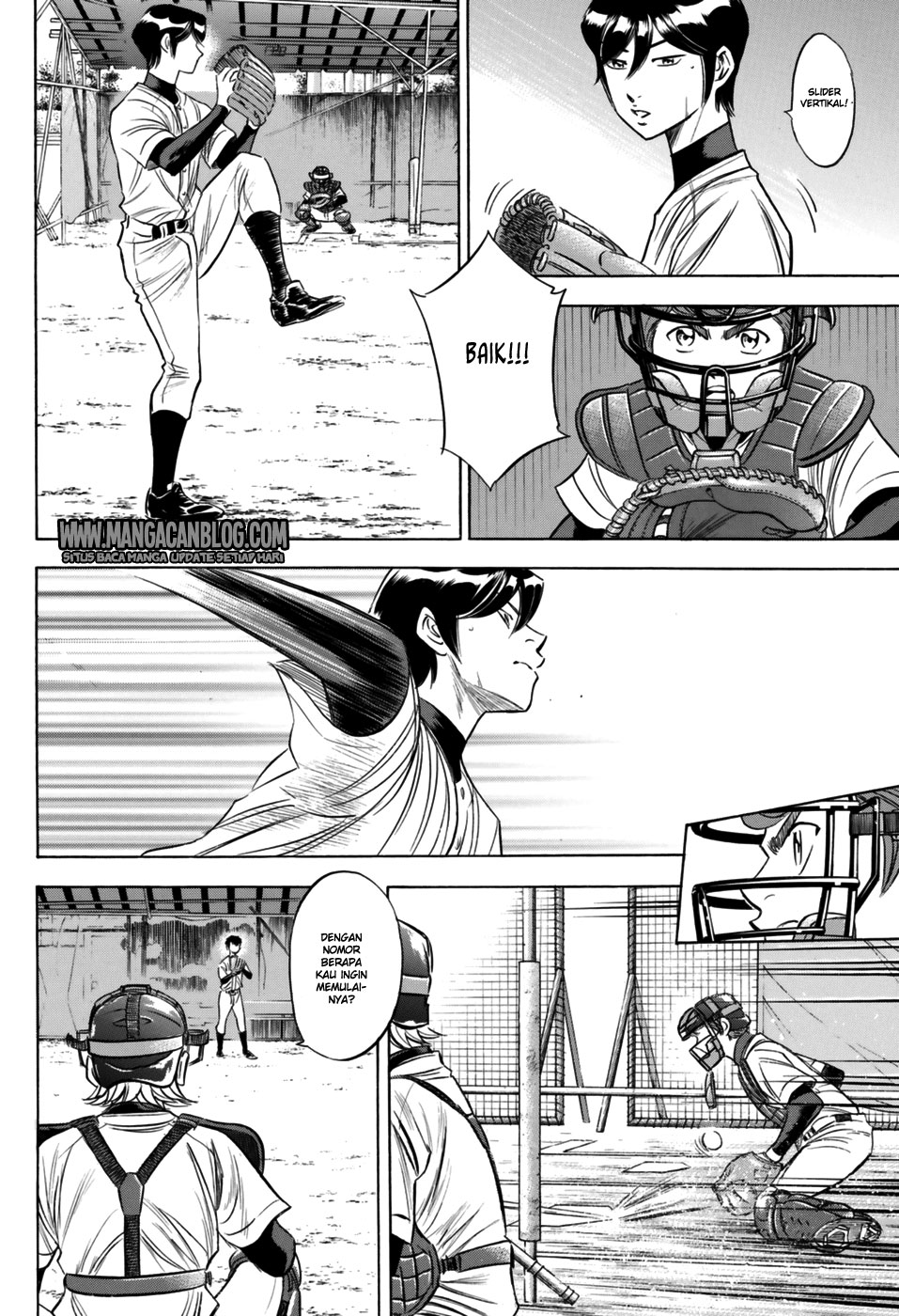 Diamond no Ace Act 2 Chapter 100 Gambar 5