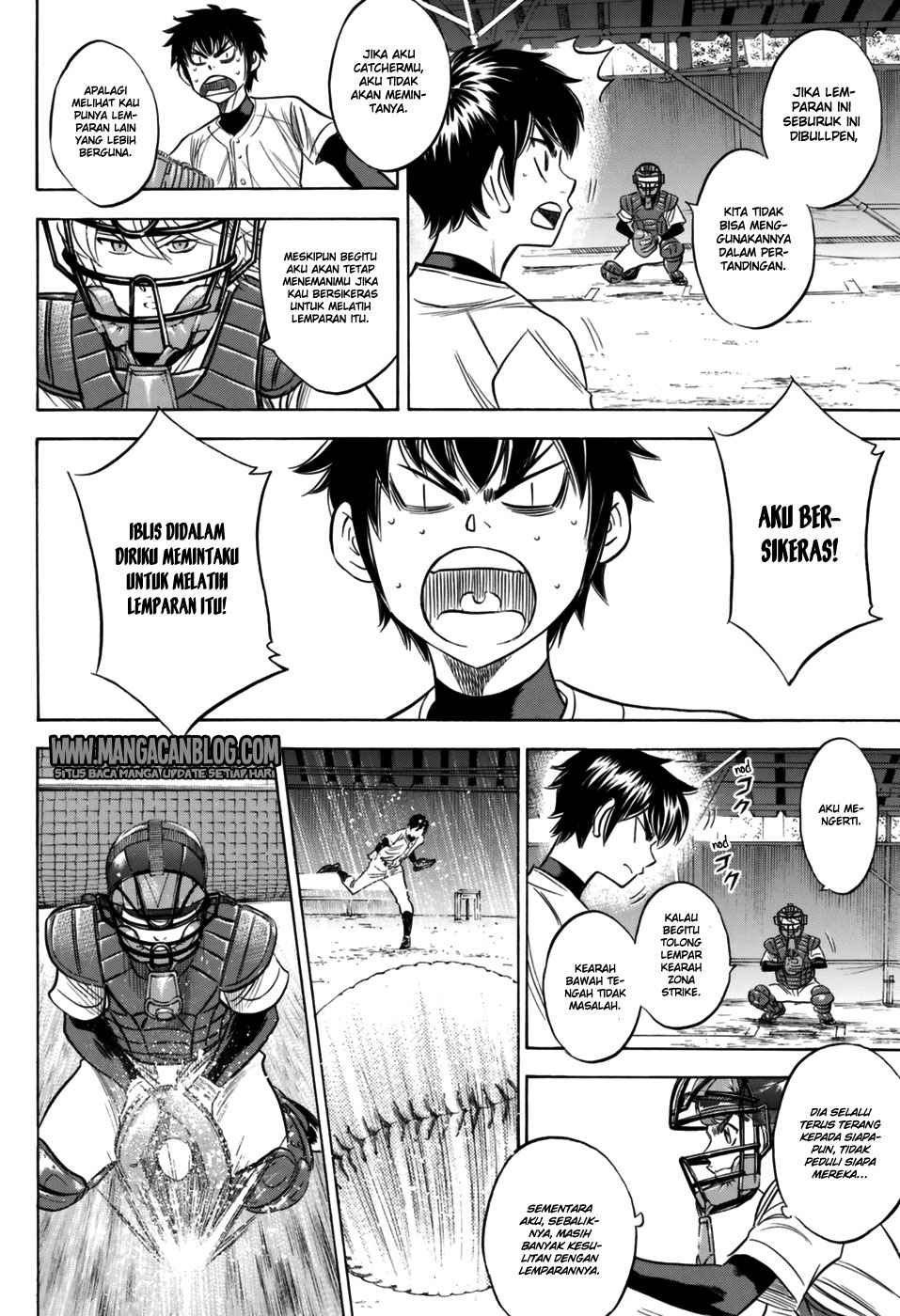 Diamond no Ace Act 2 Chapter 100 Gambar 7