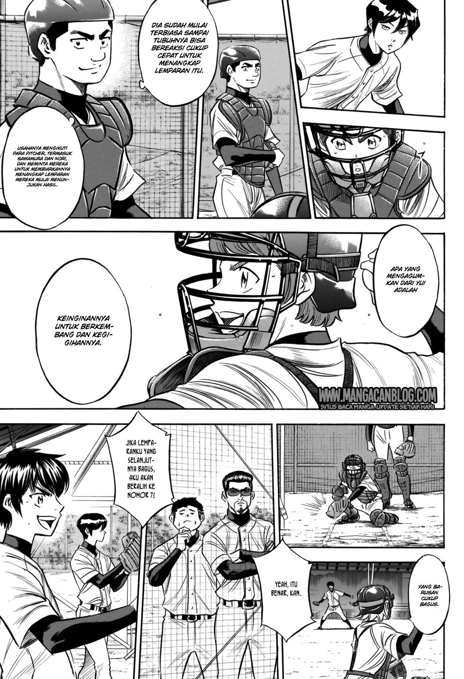Diamond no Ace Act 2 Chapter 100 Gambar 8