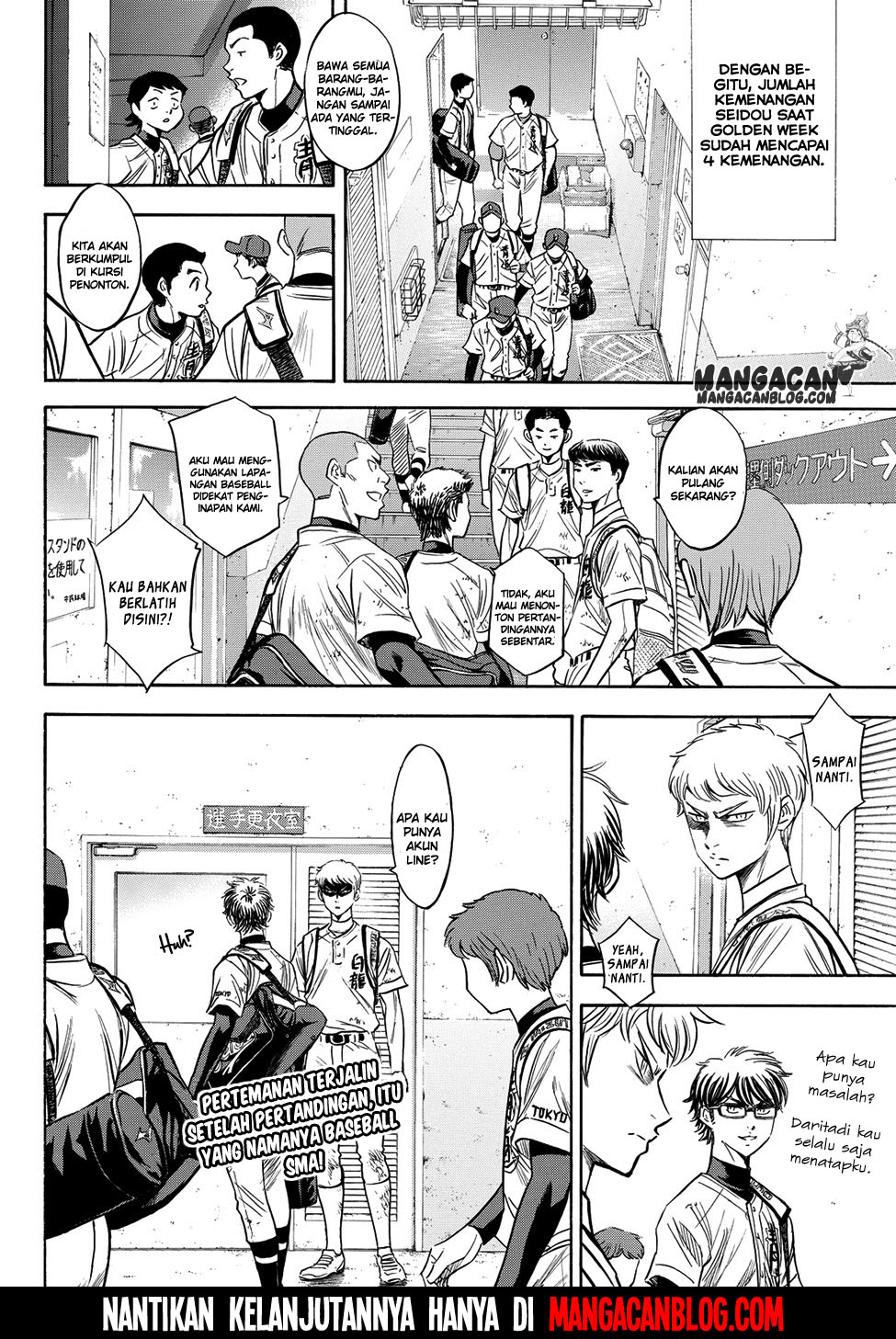 Diamond no Ace Act 2 Chapter 75 Gambar 20