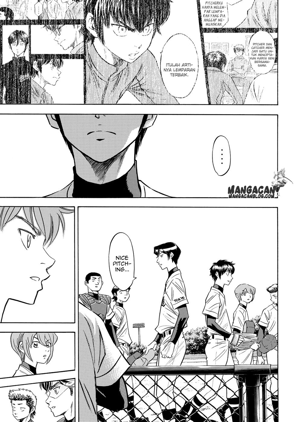 Diamond no Ace Act 2 Chapter 75 Gambar 9