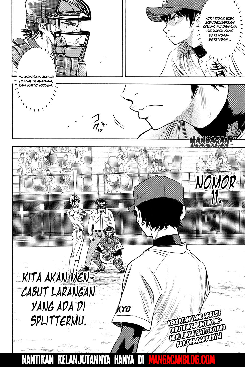 Diamond no Ace Act 2 Chapter 72 Gambar 19