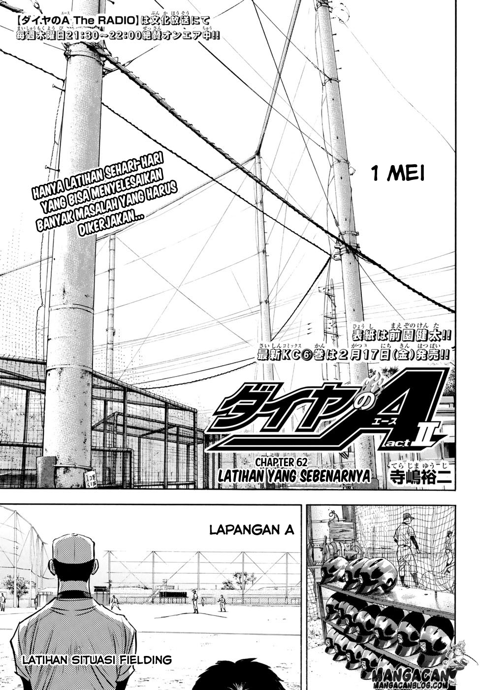 Baca Komik Diamond no Ace Act 2 Chapter 62 Gambar 1