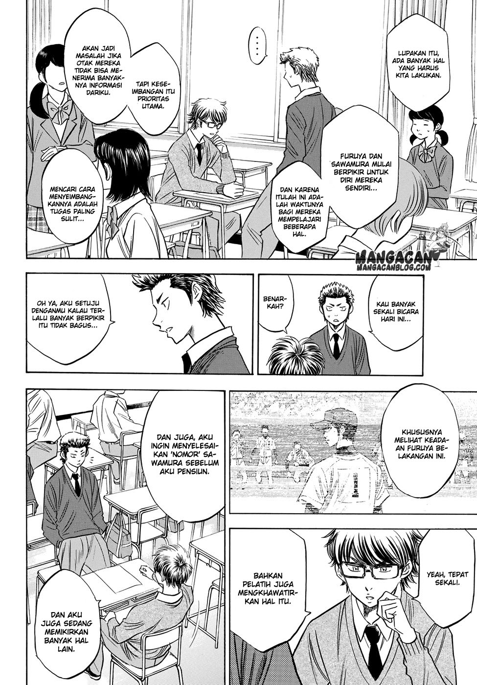 Diamond no Ace Act 2 Chapter 59 Gambar 10