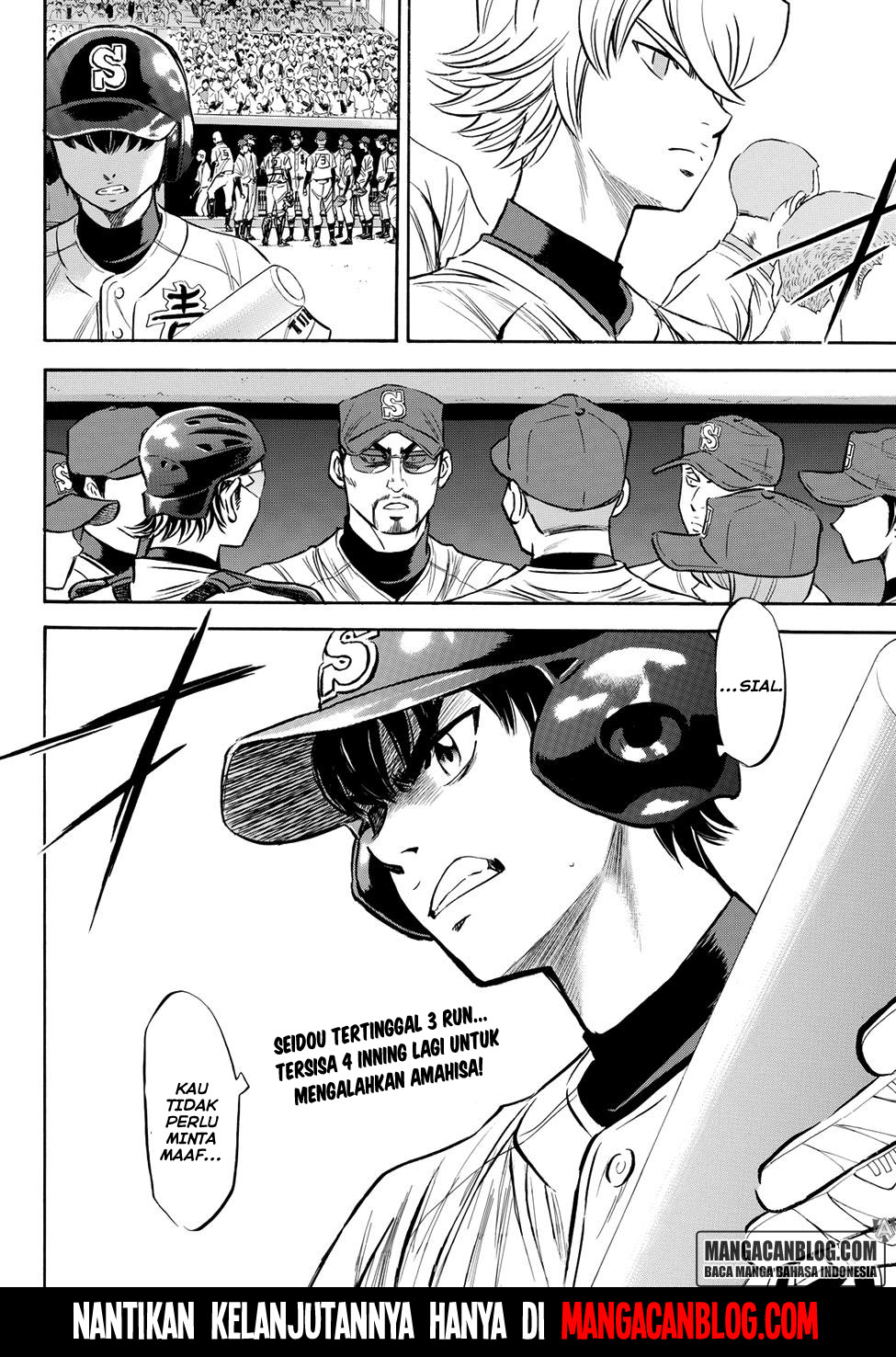 Diamond no Ace Act 2 Chapter 43 Gambar 19