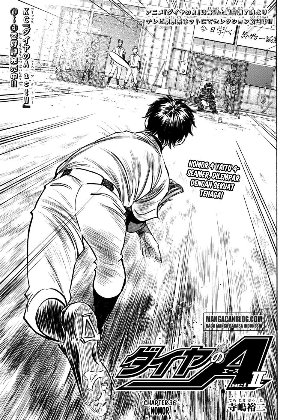 Baca Komik Diamond no Ace Act 2 Chapter 36 Gambar 1