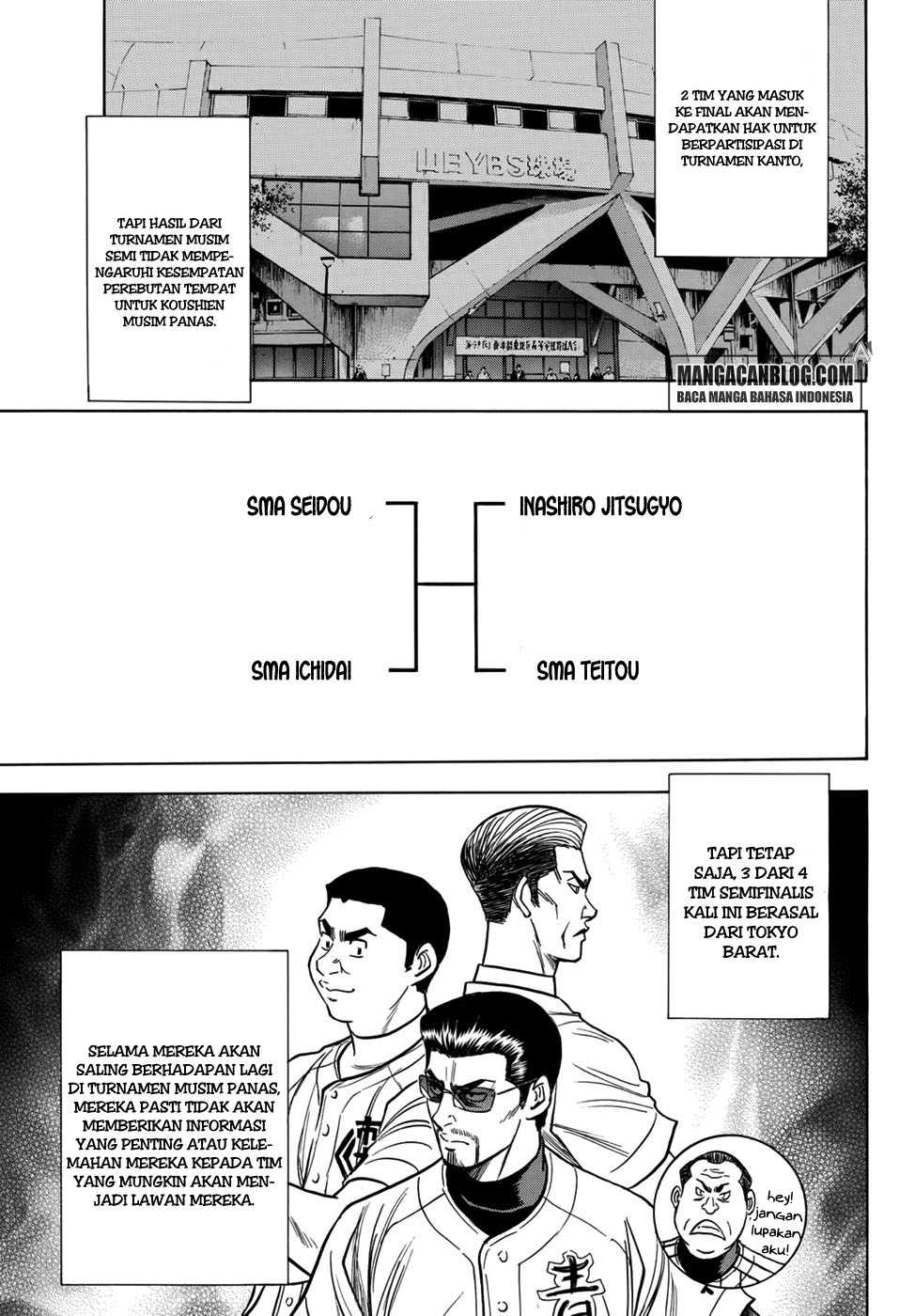 Diamond no Ace Act 2 Chapter 31 Gambar 14