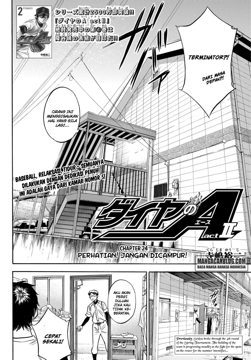 Baca Manga Diamond no Ace Act 2 Chapter 24 Gambar 2