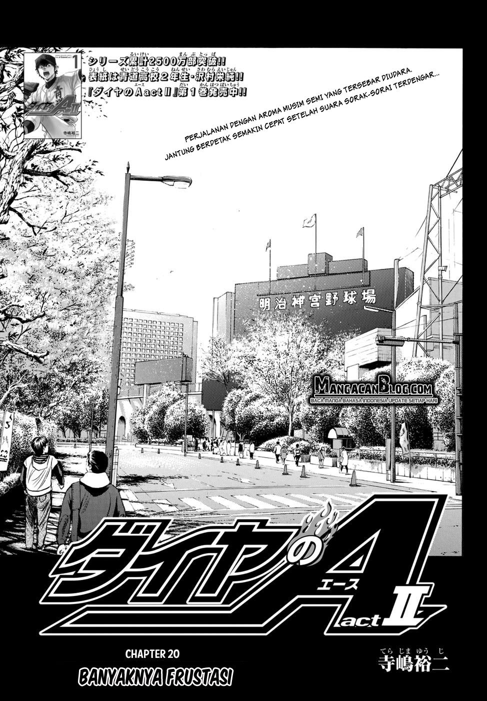 Baca Komik Diamond no Ace Act 2 Chapter 20 Gambar 1