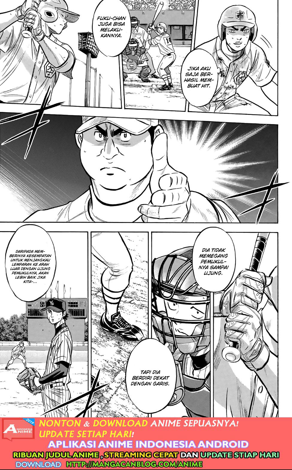 Diamond no Ace Act 2 Chapter 186 Gambar 9