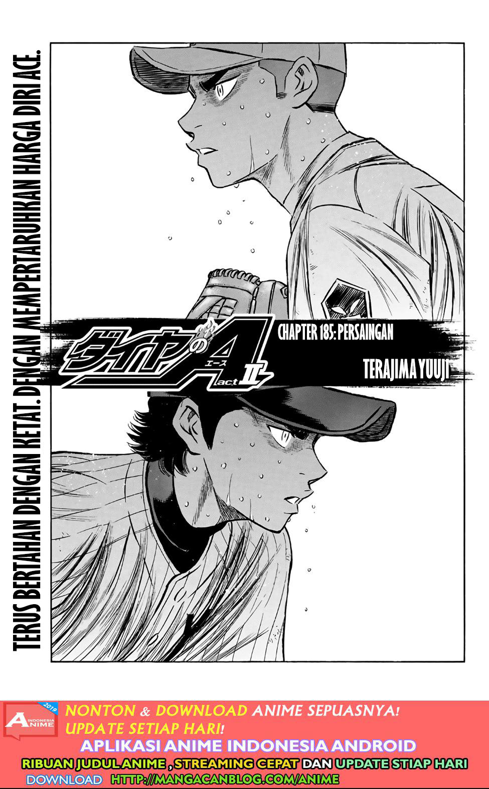 Baca Komik Diamond no Ace Act 2 Chapter 185 Gambar 1