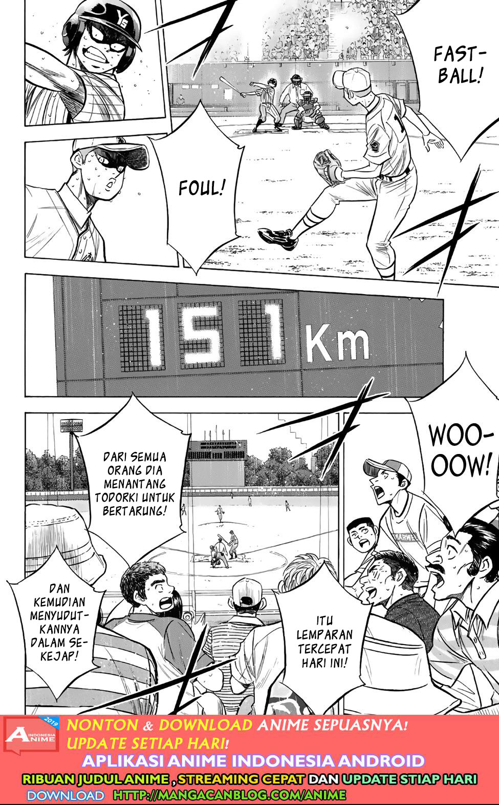 Diamond no Ace Act 2 Chapter 181 Gambar 7
