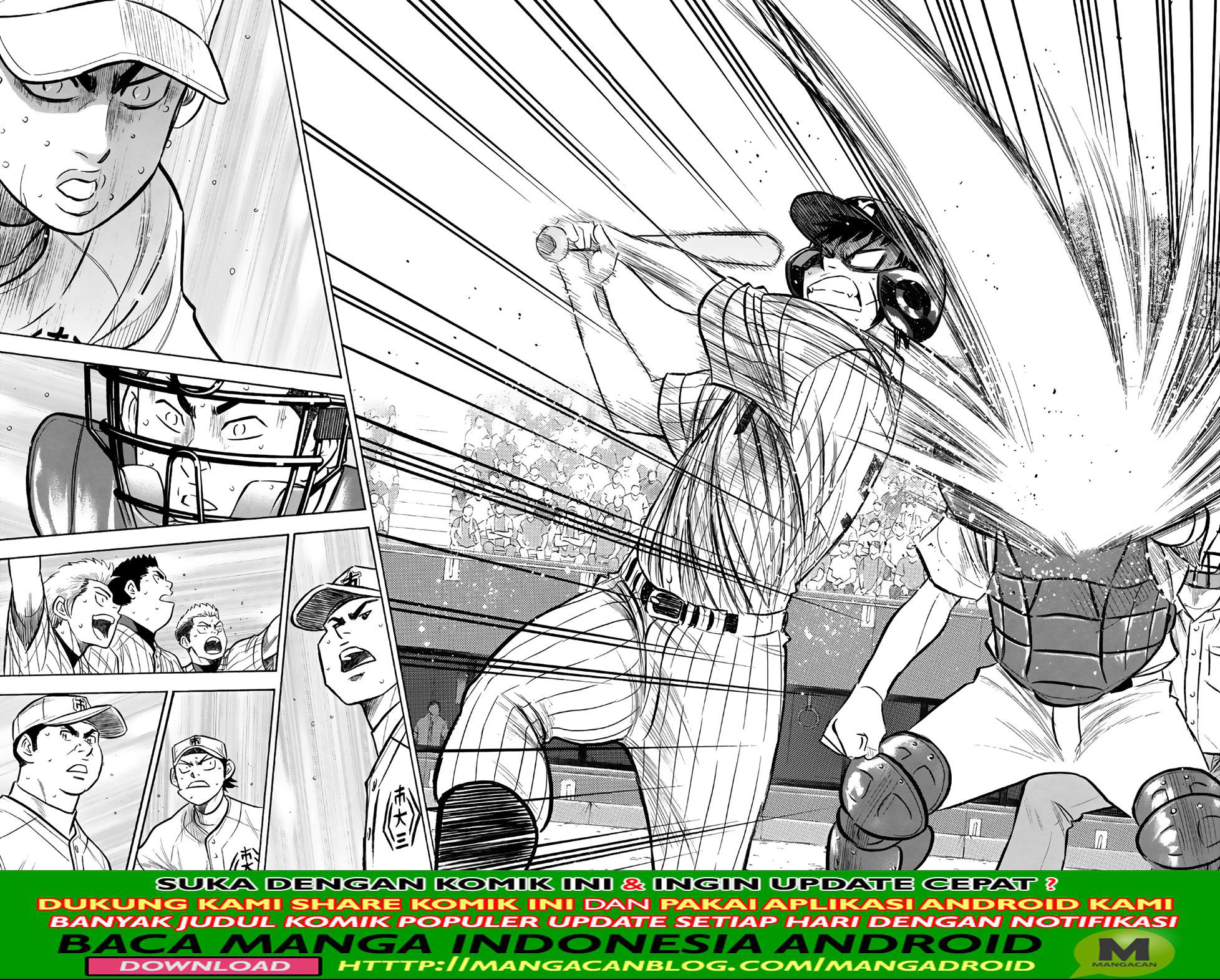 Diamond no Ace Act 2 Chapter 181 Gambar 9