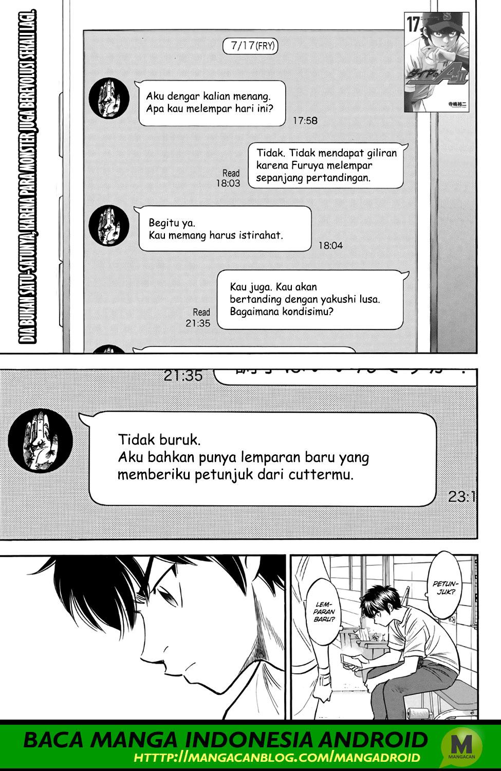 Baca Komik Diamond no Ace Act 2 Chapter 171 Gambar 1