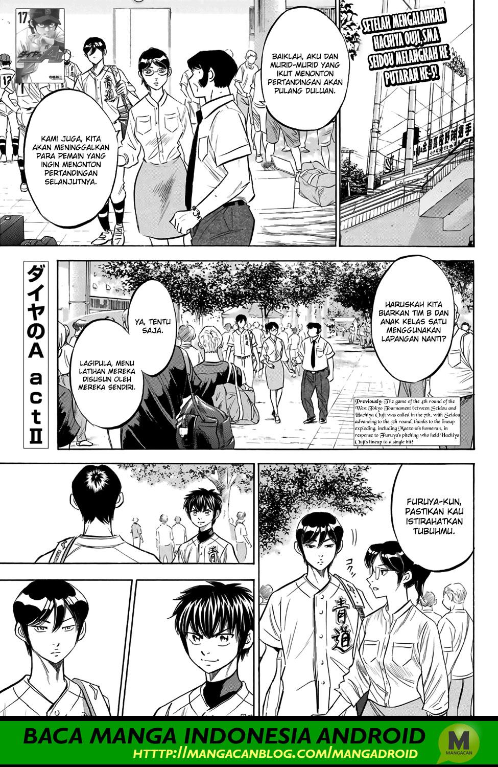 Baca Komik Diamond no Ace Act 2 Chapter 169 Gambar 1