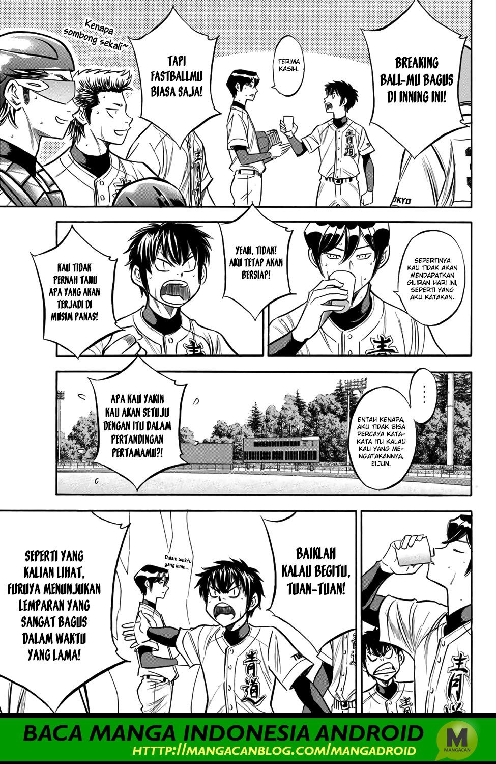 Diamond no Ace Act 2 Chapter 163 Gambar 12