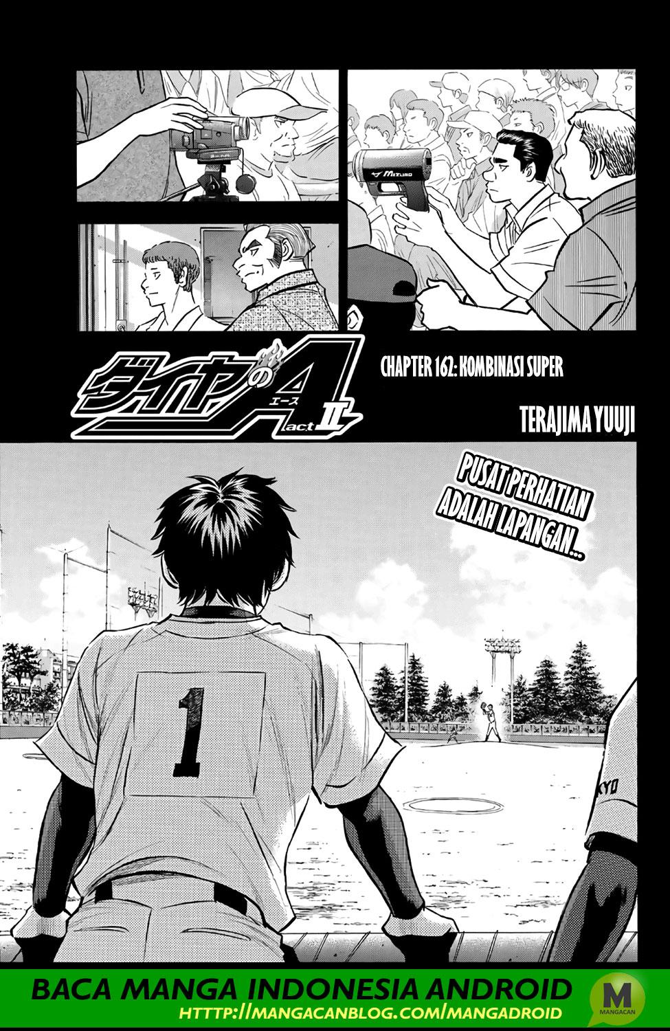 Baca Komik Diamond no Ace Act 2 Chapter 162 Gambar 1