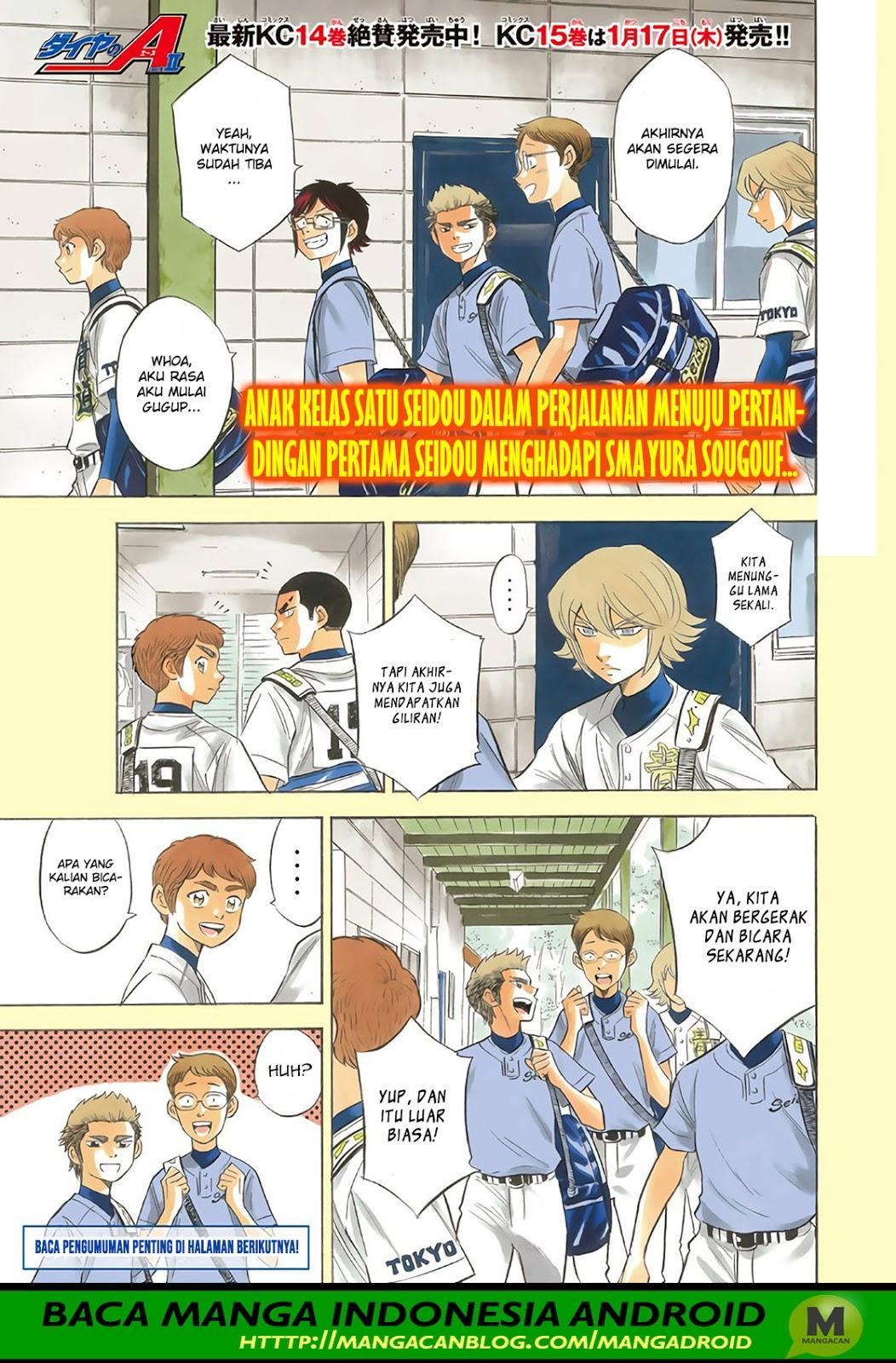 Baca Komik Diamond no Ace Act 2 Chapter 147 Gambar 1