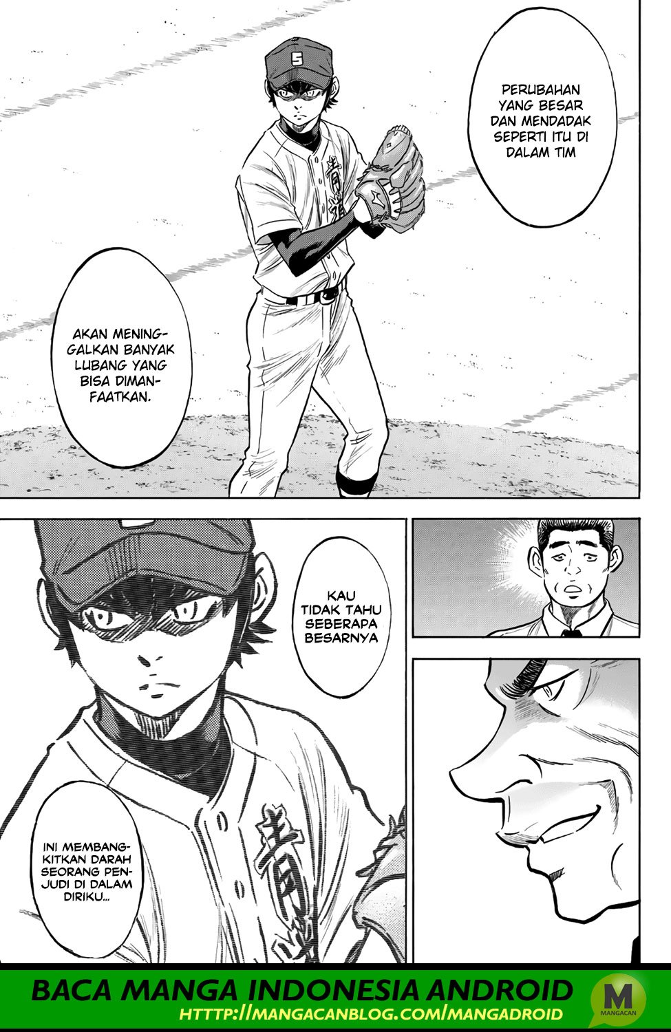 Diamond no Ace Act 2 Chapter 145 Gambar 13
