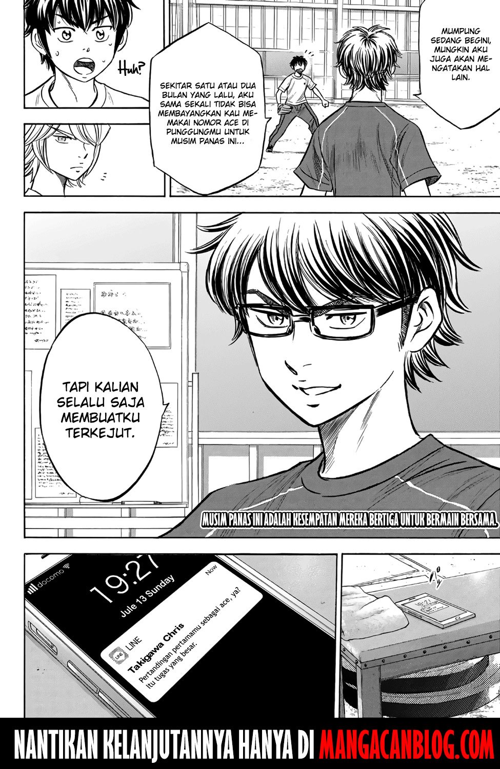Diamond no Ace Act 2 Chapter 145 Gambar 20