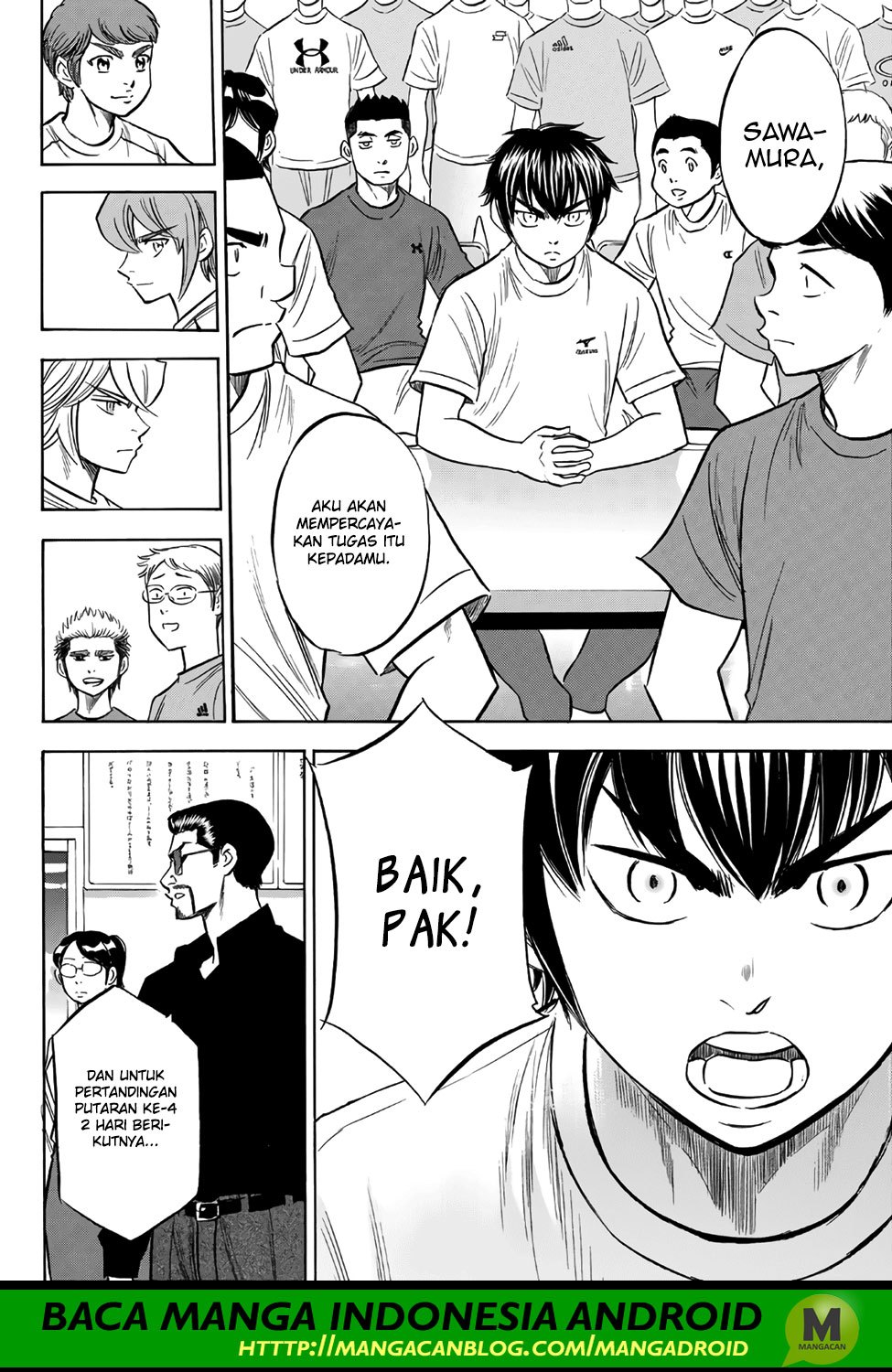 Diamond no Ace Act 2 Chapter 145 Gambar 6