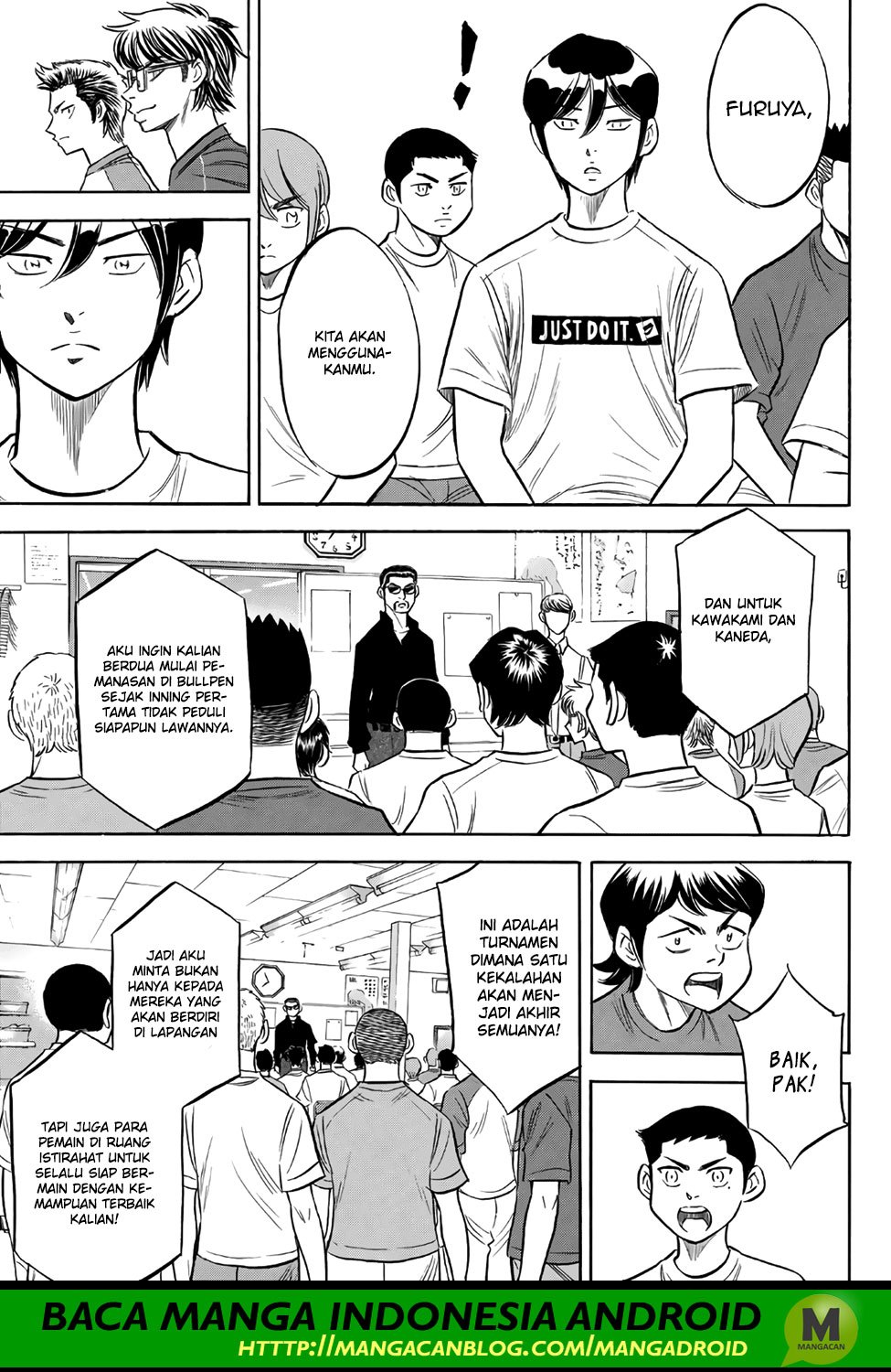 Diamond no Ace Act 2 Chapter 145 Gambar 7