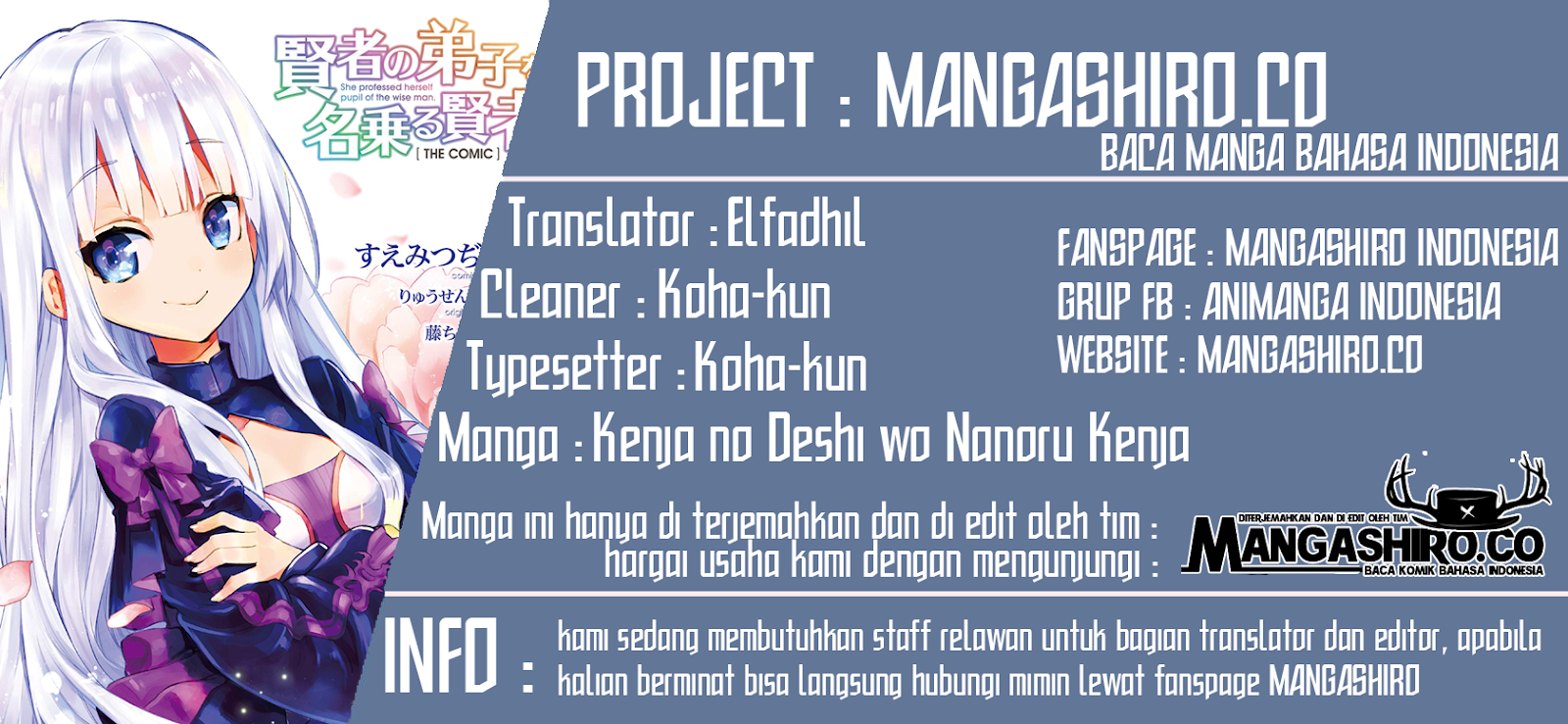Baca Komik Kenja No Deshi Wo Nanoru Kenja Chapter 38 Gambar 1
