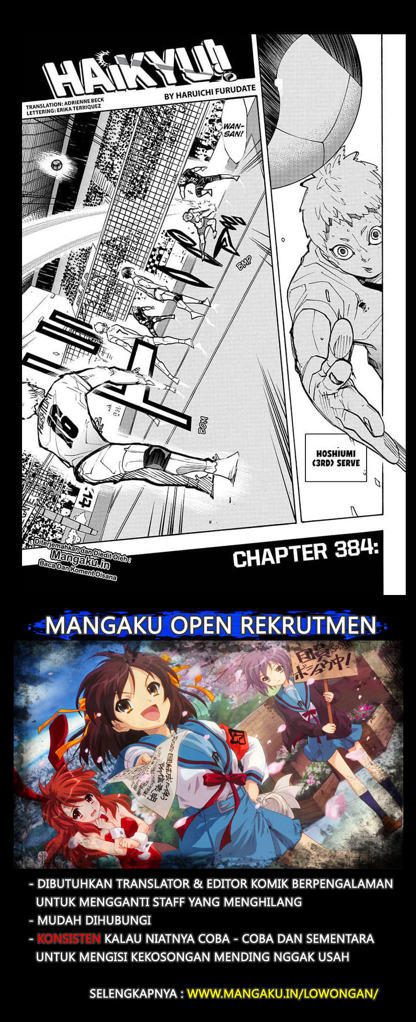 Baca Manga Haikyuu!! Chapter 384 Gambar 2