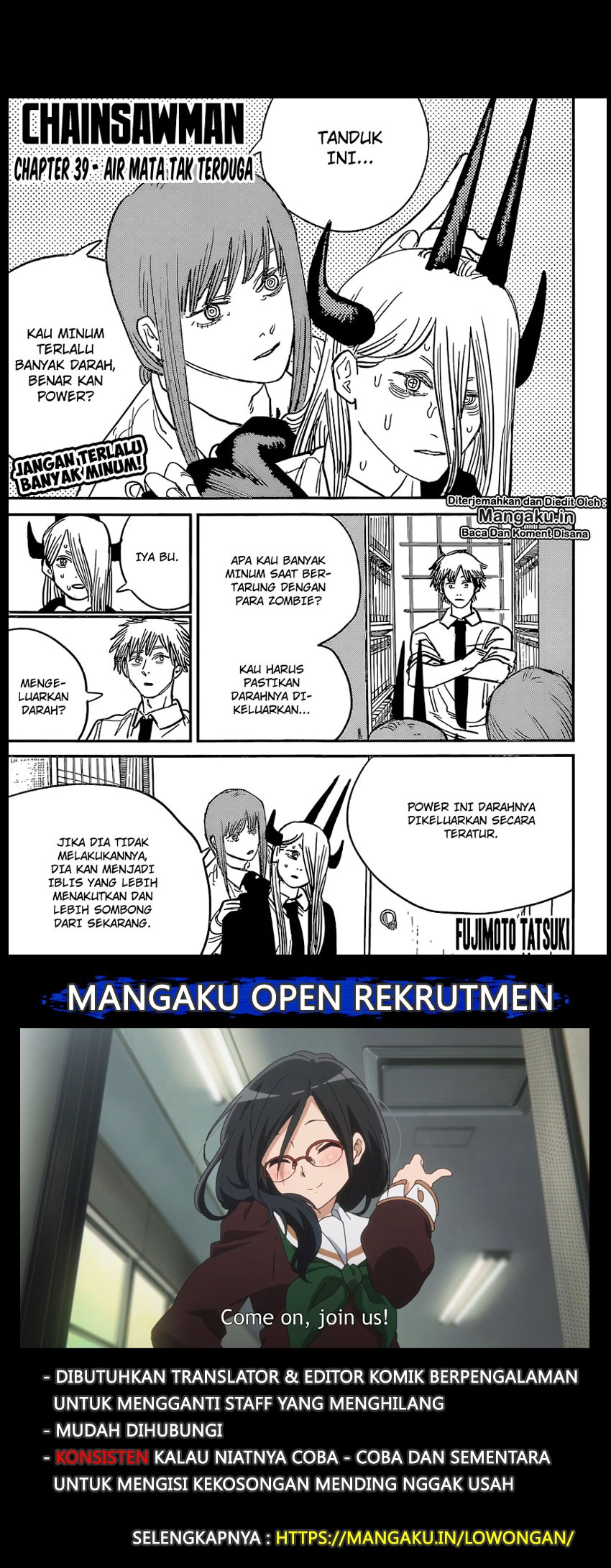 Baca Manga Chainsaw Man Chapter 39 Gambar 2